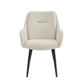 Chaise de salle à manger urbaine - Beige tissé